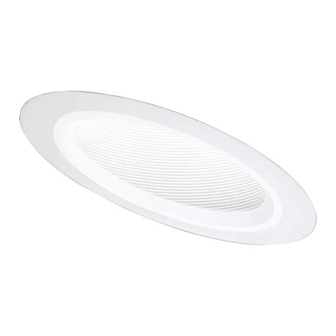 Halo 6 In White Recessed Lighting Sloped Ceiling Trim With Coilex