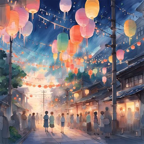 Tanabata Celebrations Ai Generated Artwork Nightcafe Creator