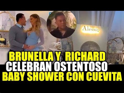 BRUNELLA HORNA Y RICHARD ACUÑA CELEBRARON UN LUJOSO BABY SHOWER CON