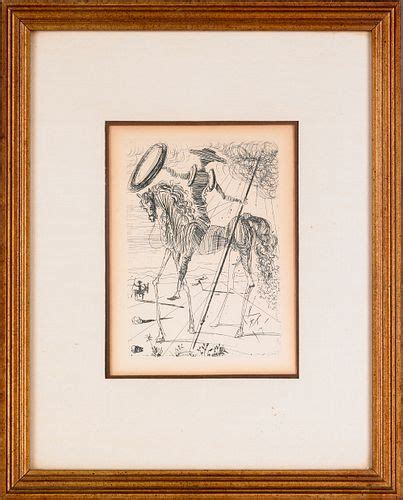 Three Salvador Dali Etchings 20th C With Collec Sold At Auction On