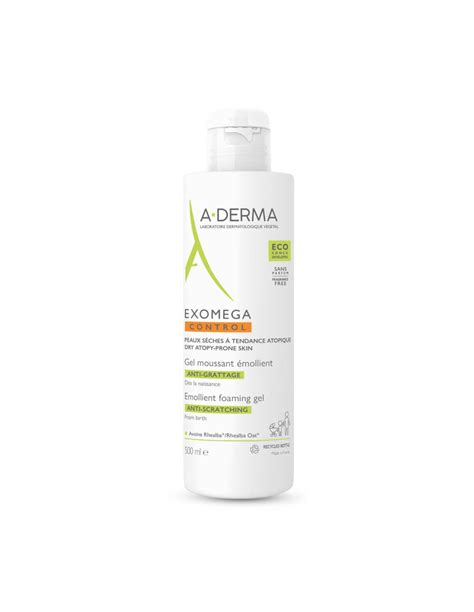 A Derma Exomega Control Gel Espuma Emoliente 500ml