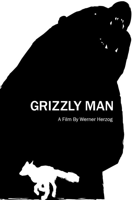 Film Poster For Werner Herzogs Documentary Grizzly Man By Ron Nussey