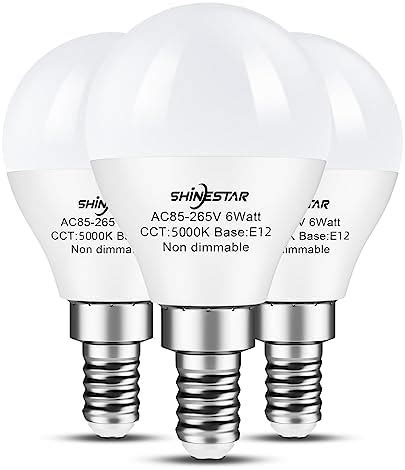 Amazon Gosche Pack Bright Ceiling Fan Light Bulbs Watt