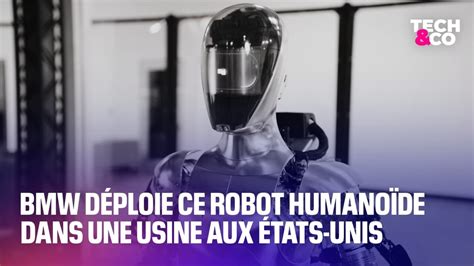 Tats Unis Bmw D Ploie Le Robot Humano De Figure Dans Une Usine