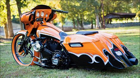 PRO CHARGED 2007 Custom big wheel bagger | Harley bikes, Bike rider ...