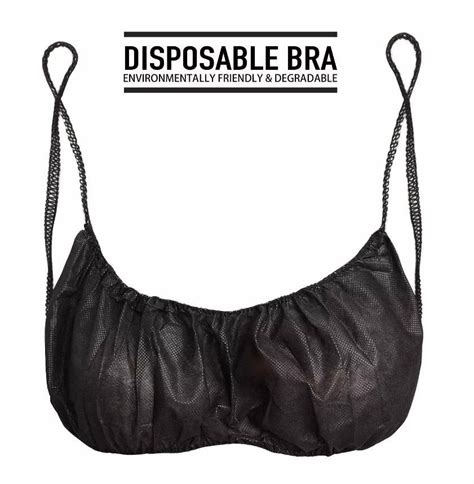 Disposable Bra And Bikini Thong Panties Set For Women Disposable Nonwoven Bra And Nonwoven Bra