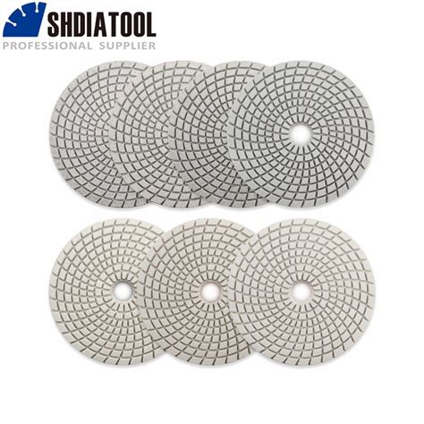 Diamond Wet Flexible Polishing Pads White Bond China Diamond