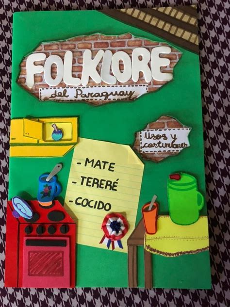 Carpeta Creativa De Goma Eva Folklore Del Paraguay Manualidades