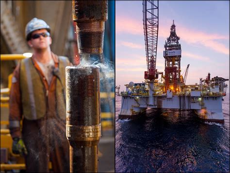 A Roughneck Watches A Pipe Connection Break On The Rig Floor L A