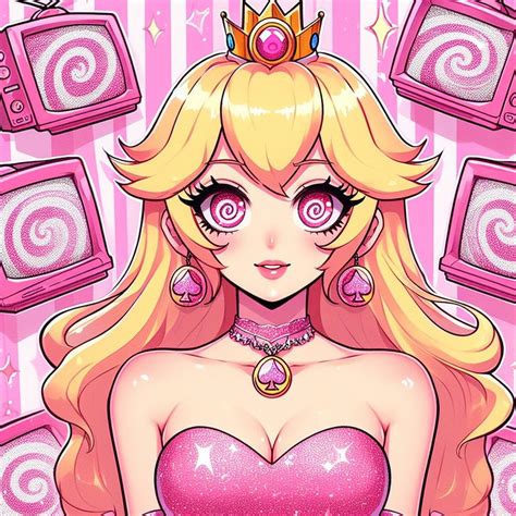 Hypnotized Princess Peach For The Bnwo 3 By Lexithong On Deviantart