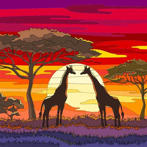 Edit by myself, please credit if using (thanks) | Safari art, Landscape ...
