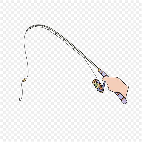 Fishing Rods Hd Transparent Riverside Fishing Rod Clip Art Fishing