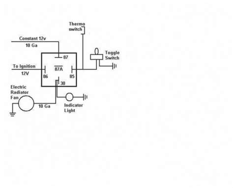 Fan Relay Wiring Diagrams