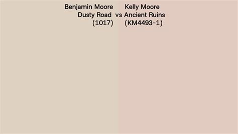 Benjamin Moore Dusty Road Vs Kelly Moore Ancient Ruins Km