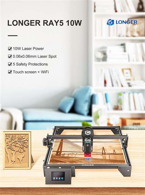 LONGER RAY5 10W Laser Engraver EU Plug Europe