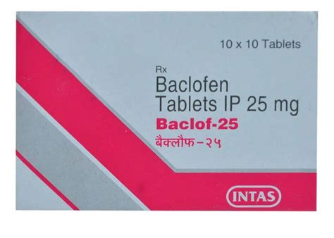 Baclofen Mg Tablet Packaging Size X At Rs Box In Nagpur