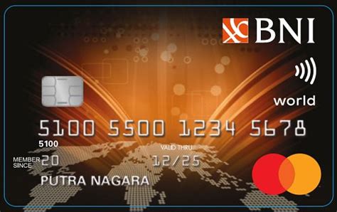 Produk Kartu Kredit Bni Bni Credit Card