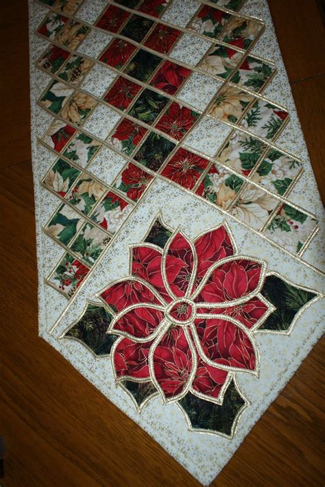 Papillon Pals Christmas Tree Skirt Etc Quilted Table Runners