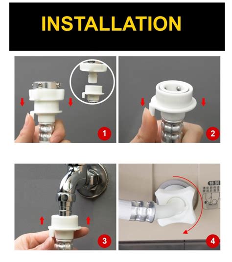 تسوق Hometech2u Washing Machine Top Loading Water Inlet Hose Washer Pipe Tube Connector Getah