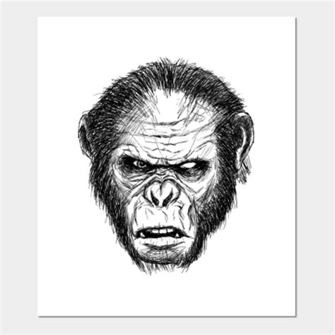 Koba - Apes - Posters and Art Prints | TeePublic