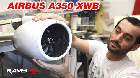 Finishing The Wings With Carbon Fiber Airbus A350 Rc Airplane Youtube