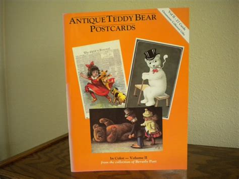 Antique Teddy Bear Postcards Vol Ii From Collection Of Etsy