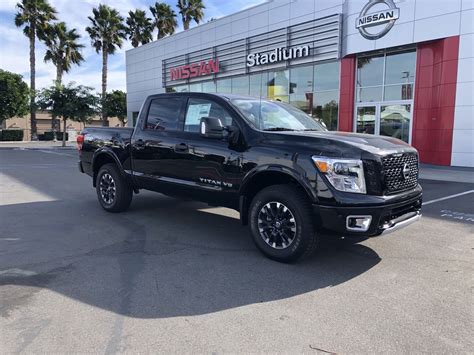 New 2019 Nissan Titan Pro 4x Crew Cab Pickup In Orange As198100 Stadium Nissan