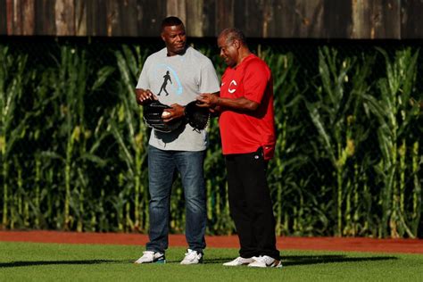 Ken Griffey Jr Playing Catch With His Dad Before The Field Of Dreams Game Will Hit You Right In