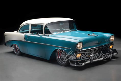 Lot 846 1956 Chevrolet 210 Custom 2 Door Post Barrett Jackson