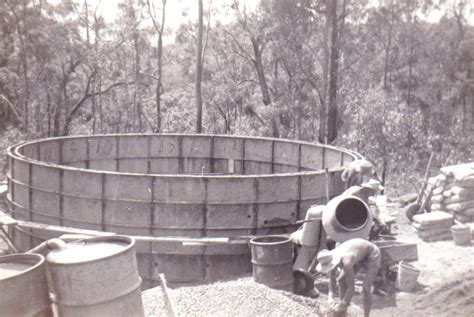 Water Tank construction – The Gap Historical Society