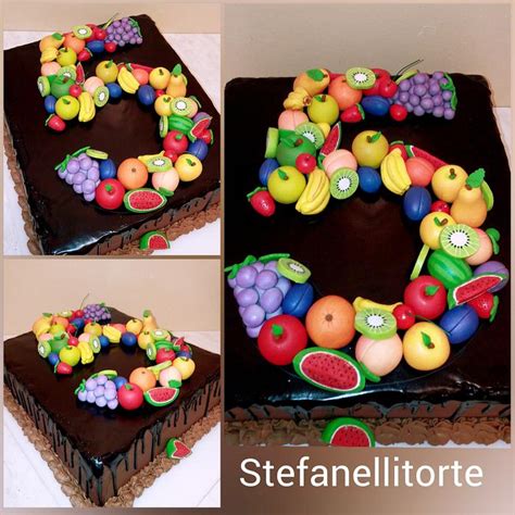 Fruit Cake Decorated Cake By Stefanelli Torte CakesDecor