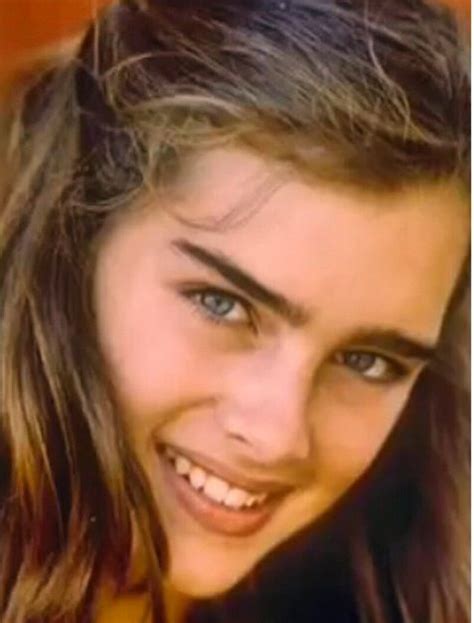 Brooke Shields Straight Eyebrows Thin Eyebrows Perfect Eyebrows Brooke Shields Eyebrows