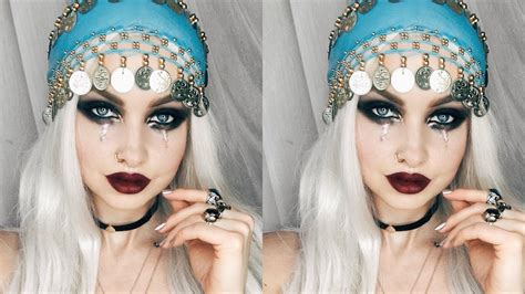 Glam Fortune Teller Halloween Makeup Tutorial And Grwm Emma Miller