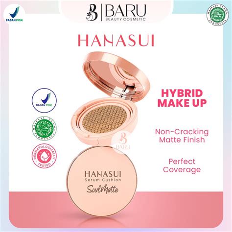 Jual Hanasui Serum Cushion Soulmatte Cushion Kosmetik Wajah Alas