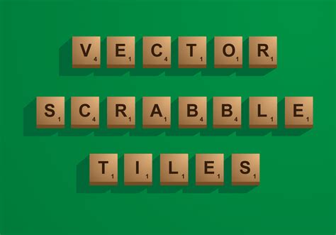 Vector Scrabble Tiles 94817 Vector Art at Vecteezy