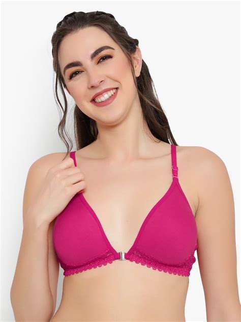 Cotton Non Padded Front Open Bra Plain At Rs 85 Piece In New Delhi