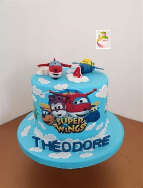 Super Wings Cake - Decorated Cake by Ruth - Gatoandcake - CakesDecor