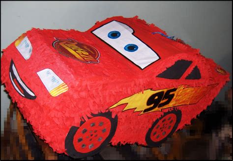 Elaboración de Piñata Cars Rayo McQueen Hazlo tu mism Mafalda