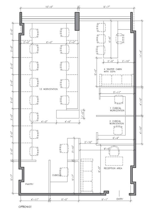 Office Floor Plan Layout | Office Furniture Layout