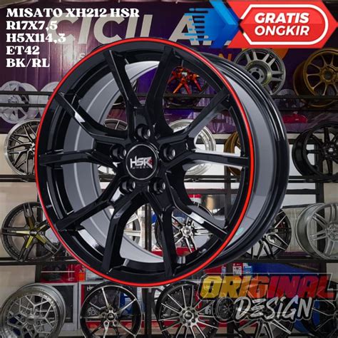 Jual Velg Mobil Ring Hsr Misato R Lebar Lubang Baut Et