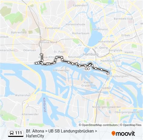 Route Fahrpl Ne Haltestellen Karten Bf Altona Aktualisiert