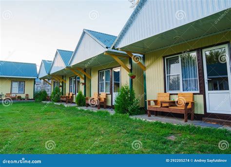 One Story Motel Houses Cozy And Comfortable Accommodation With Parking