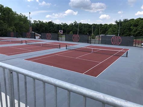 Indian Hill High School Tennis Courts Sportworks Design