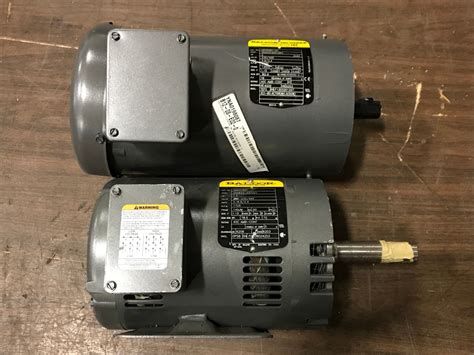 2 Baldor 1 1 2 And 2 Hp 3 Phase Motors Btm Industrial