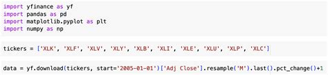 Python And Momentum Trading Strategy Backtest Rules Code Setup