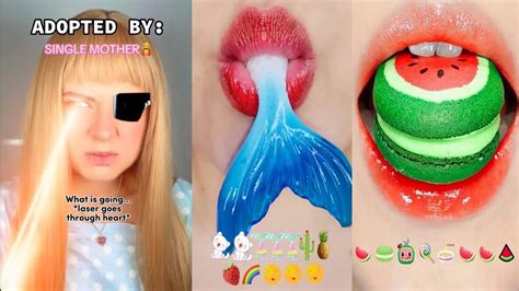 🌈 Text To Speech 🌈 Satisfying Eating Asmr Brianna Mizura Povs Tiktok Compilations 2023