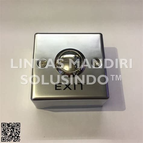 Tombol Pintu Exit Button Push Button Outbow Model Stainless