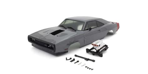 Kyosho Body Shell Set 110 Fazer Ve Fz02l Dodge Charger 1970 Grey