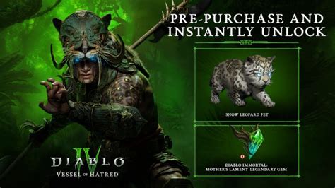 Diablo Iv Vessel Of Hatred Expansion Bundle Pre Order Bonus Dlc Us