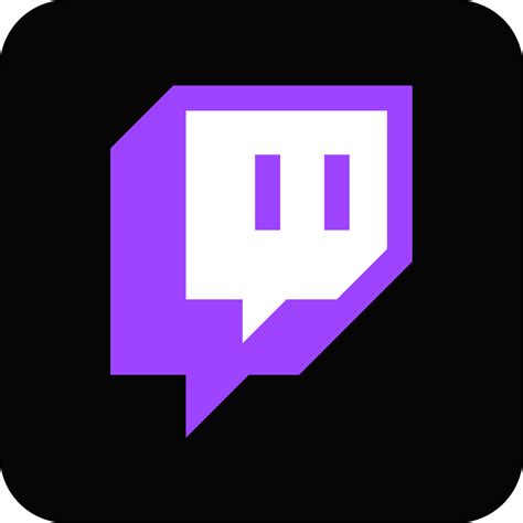 Twitch Tv Logo Purple Black Hd Phone Wallpaper Peakpx